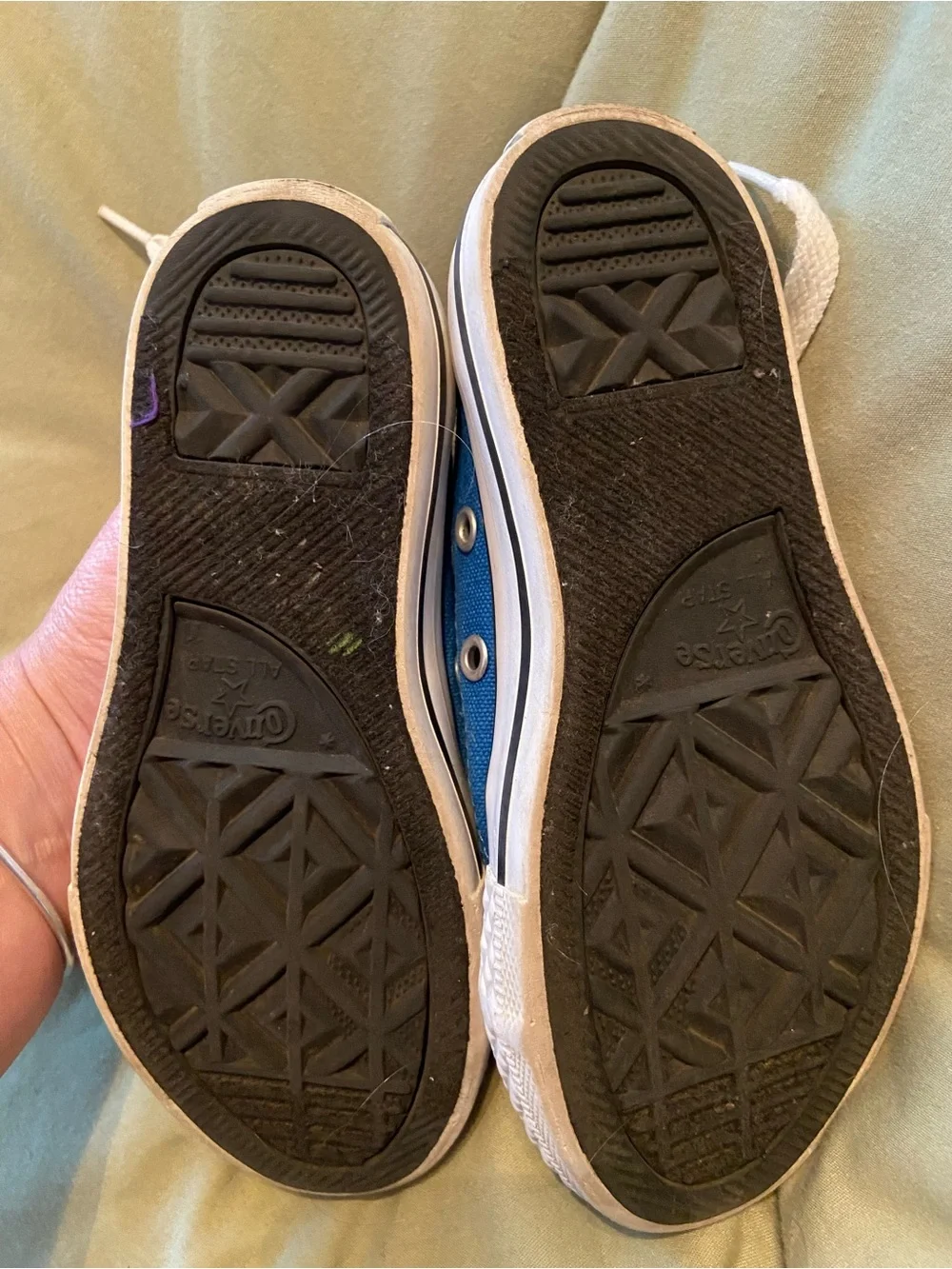 Blue Converse Boys 11